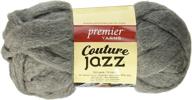 🧶 seo-оптимизированная пряжа couture jazz от premier yarns 26-27 дюймов - серый антрацит логотип