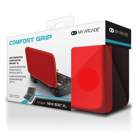 img 2 attached to 🎮 dreamGEAR Comfort Grip for New Nintendo 2DS XL - Red (2DS)