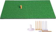 🏌️ 12"x24" truedays residential golf mat with rubber tee holder - enhance your practice hitting experience logo