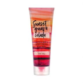 img 2 attached to Bath & Body Works Sunset Guava Colada Ultra Shea Body Cream - 8oz: Luxurious Skin Indulgence