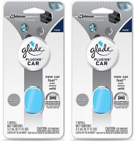 img 2 attached to Glade Plugins Car Refill - New Car Scent - 3.2 mL (0.11 FL OZ) Each - Pack of 2 Refills