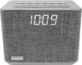 img 4 attached to 🔊 iHome iBT232 Bluetooth Dual Alarm FM Clock Radio with Speakerphone, USB Charging - OPEN BOX