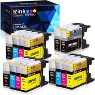 🖨️ e-z ink (tm) compatible ink cartridge replacement for brother lc-61 lc61bk lc61c lc61m lc61y: review and installation guide for mfc-490cw mfc-495cw mfc-6490cw mfc-6890cdw (14-pack) logo