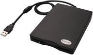raayoo usb floppy disk reader drive, 3.5” external portable 1.44 mb fdd diskette drive for windows 7/8/2000/xp/vista pc laptop desktop notebook computer - plug and play, no extra drivers needed (black) logo
