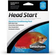 🐠 boost your tank's health with seachem headstart conditioning pack (box of 3 100ml) logo