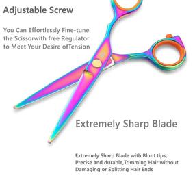 img 3 attached to Smith Chu Professional Scissors Hairdressing