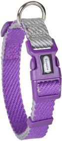 img 4 attached to 🐶 Petiry Skin-Friendly Cotton Dog Collar: Comfy, Lightweight, and Safe for Dogs with Sensitive Skin