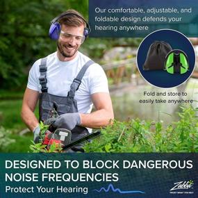 img 2 attached to 🔇 HEARTEK Noise Cancelling Ear Muffs: Optimal Hearing Protection for Shooting Activities