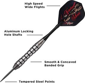 img 2 attached to 🎯 GLD Products Viper Underground Steel Tip Darts, Fatal Shot, 24g, Multicolor (22-2324-24)