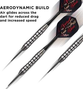 img 1 attached to 🎯 GLD Products Viper Underground Steel Tip Darts, Fatal Shot, 24g, Multicolor (22-2324-24)