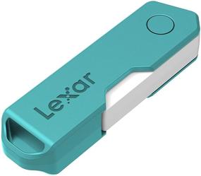 img 1 attached to 💾 Lexar TwistTurn2 32GB Flash Drive - Teal, LJDTT2-32GABNATL (USB 2.0)