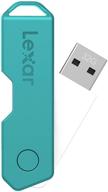 💾 lexar twistturn2 32gb flash drive - teal, ljdtt2-32gabnatl (usb 2.0) logo