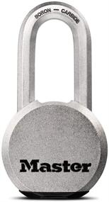 img 4 attached to 🔒 Magnum M930XKADLH Heavy Duty Solid Steel Padlock by Master Lock - Key Included