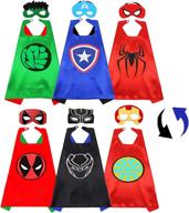 superhero kids double compatible halloween costumes logo