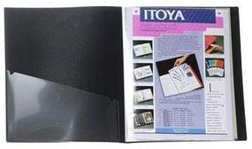 img 1 attached to 📚 Itoya Art Profolio Portfolio, 8-10 inches Storage Display Book with 24 Sleeves for 48 Views