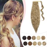 ponytail extensions resistant synthetic binding logo