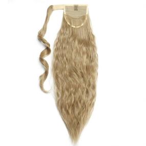 img 2 attached to Ponytail Extensions Resistant Synthetic Binding