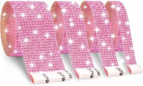 img 4 attached to Self Adhesive Rhinestone Rhinestones Decorations Honsny