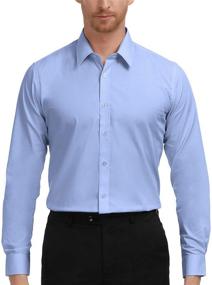 img 4 attached to 👔 Men's Stylish Casual Button Shirts - PJ5252 1 Clothing