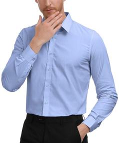 img 3 attached to 👔 Men's Stylish Casual Button Shirts - PJ5252 1 Clothing