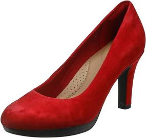 img 4 attached to 👠 CLARKS Adriel Viola Leather Women's Pumps - Stylish Women's Shoes