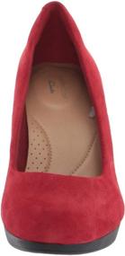 img 3 attached to 👠 CLARKS Adriel Viola Leather Women's Pumps - Stylish Women's Shoes