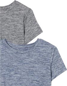 img 1 attached to Tech Stretch Short-Sleeve Crewneck 👚 T-Shirt 2-Pack for Women - Amazon Essentials