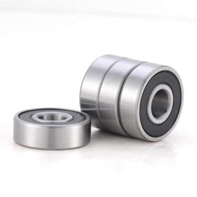 img 2 attached to Ultimate Performance: 99502H Bearings 🔒 - Sealed & Pre-Lubricated Ball Bearings