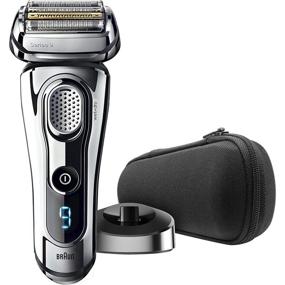 img 4 attached to 🪒 Braun Series 9 9293s Electric Shaver: Precision Trimmer, Rechargeable, Wet & Dry Foil Shaver - Review and Travel Case