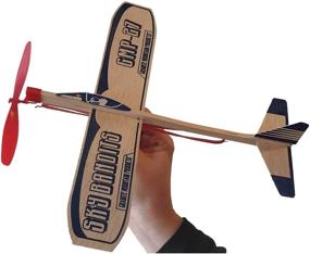 img 2 attached to ✈️ Balsa Wood Styrofoam Airplane Toys: Lifelike and Lightweight Fun for All Ages