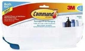 img 1 attached to 🚿 Command Strips BATH11-ES Command Shower Caddy: Organize Your Bathroom with Water-Resistant Strips!
