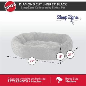 img 2 attached to Sleep Diamond Plush Lounger Bolster