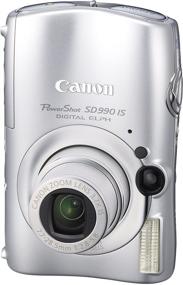 img 1 attached to 📷 Цифровая камера Canon Powershot SD990IS 14,7 Мп: кристально чистые изображения с оптическим стабилизированным зумом (серебристый)