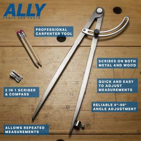 img 1 attached to Enhance Your Cutting Precision with the ALLY Tools Professional Locking Sharpener