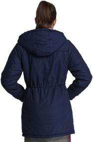 img 3 attached to Warm and Stylish: 4How Womens Fleece Lined Parkas Long Coats for Cold Winter Days