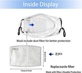 img 1 attached to Veterans Washable Reusable Bandana Filters