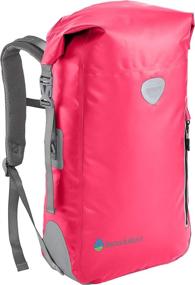 img 4 attached to 🎒 Skog Å Kust BackSåk Плавающий рюкзак: Водонепроницаемый с карманом на молнии, доступный в размерах 25л и 35л.