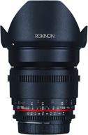 📷 rokinon ds16m-c 16mm t2.2 cine wide angle lens for canon ef-s digital slr camera logo