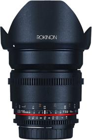 img 3 attached to 📷 Rokinon DS16M-C 16мм T2.2 Кинематографический широкоугольный объектив для цифровой зеркальной камеры Canon EF-S