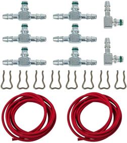 img 4 attached to 🔧 Durable Diesel Fuel Injector Return Line Rail Kit for 2004-2010 Chevy GMC 6.6L LLY LMM LBZ Duramax Engine - High Compatibility Guaranteed