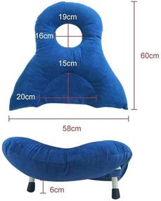 img 1 attached to 👁️ Eye Surgery Recovery Pillow: Face Down Support for Retina Surgery, Macular Hole, and Retinal Detachment - Vitrectomy, Prone Sleep Pillow - SXZCYX Equipment