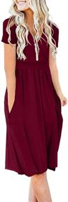 img 4 attached to DB MOON Womens Dresses Pockets Women's Clothing