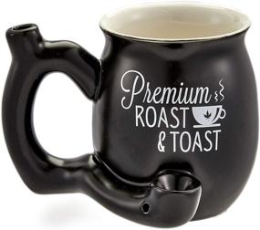 img 4 attached to 🖤 Stylish FASHIONCRAFT Premium Black Matt Mug (11oz) - Elevate Your Sipping Experience!