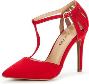 img 4 attached to 👠 DREAM PAIRS Women's Oppointed-Mary Pump Shoe: Elegant Style for Every Occasion