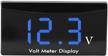 voltage digital automotive display voltmeter logo