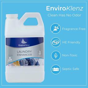 img 1 attached to 🌬️ Eliminate Stubborn Odors with EnviroKlenz Laundry Enhancer Odor Neutralizer (Liquid) - 15 Loads