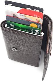 img 2 attached to West Polo Wallet Genuine Leather Men's Accessories