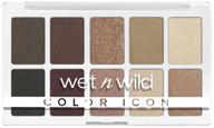 💄 nude awakening long-wear vegan 10-pan makeup palette by wet n wild color icon logo