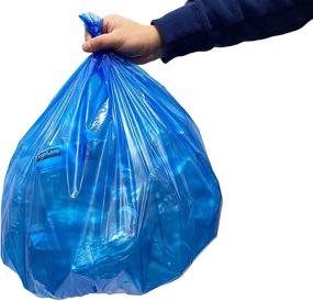 img 3 attached to 🗑️ Reli. SuperValue 13 Gallon Recycling Bags (300 Count) - Bulk Blue Trash Bags for Tall Kitchen Garbage (13-16 Gallon) Disposal