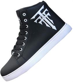 img 1 attached to Tazimall Round Sneakers Casual Skateboard